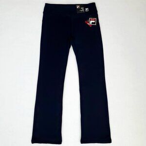 FILA SPORT Womens Size M Black Athletic Tru Dry Pants Straight Leg Joggers NWT
